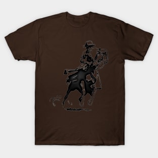 Western Era - Cowboy on Horseback 2 T-Shirt